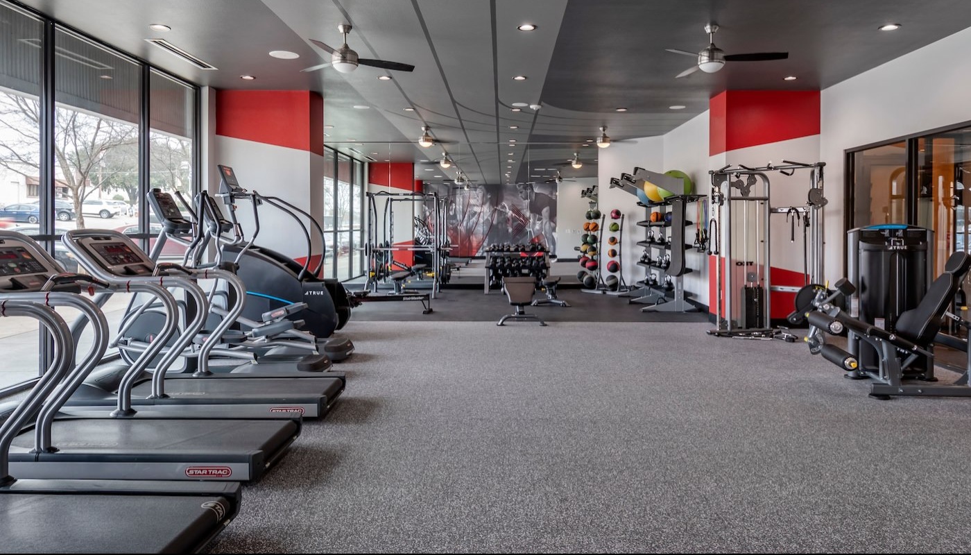 Large fitness center 