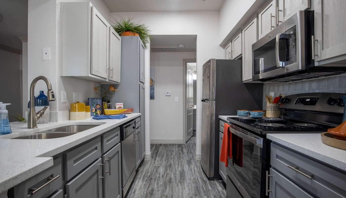 Spacious kitchens with thoughtful details
